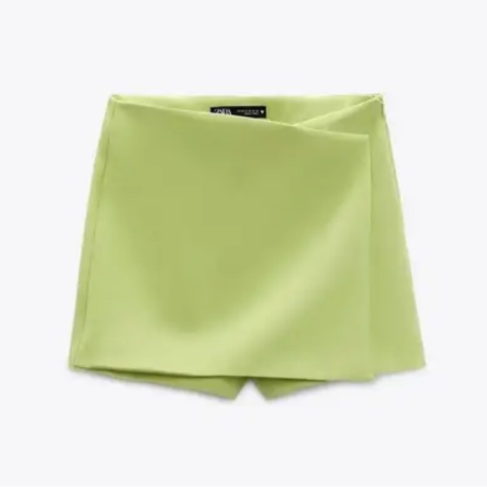 Lime Green Skort